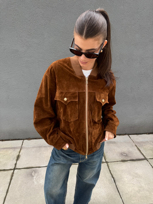 Kožená bundička ViCOLO