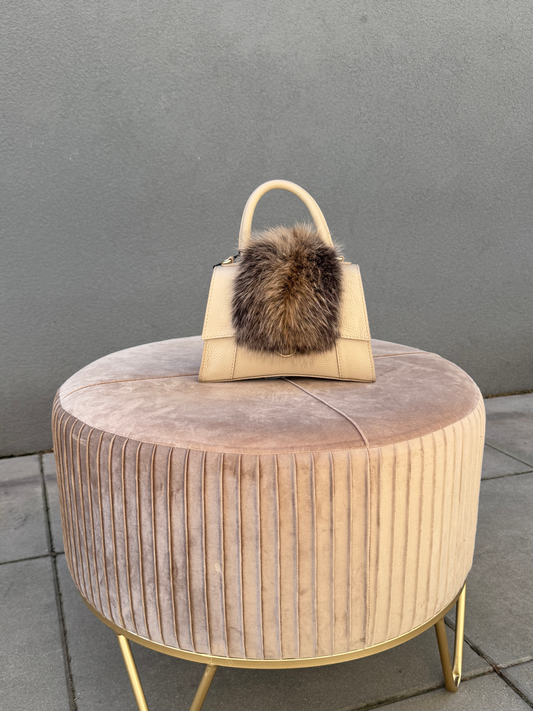 Kabelka kožišek leather